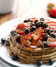 Cinnamon Whole Grain Power Pancakes