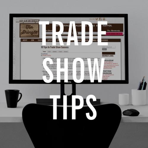 Trade Show Tips